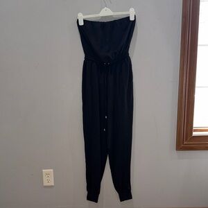 Windsor Black Strapless Jumpsuit